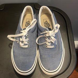 Vans size 9 blue light denim’ like sneakers